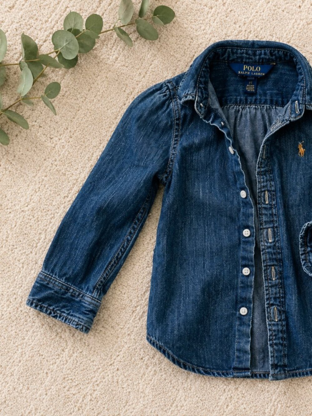 Polo by Ralph Lauren Kids Denim Button-Down shirt - Dark Blue